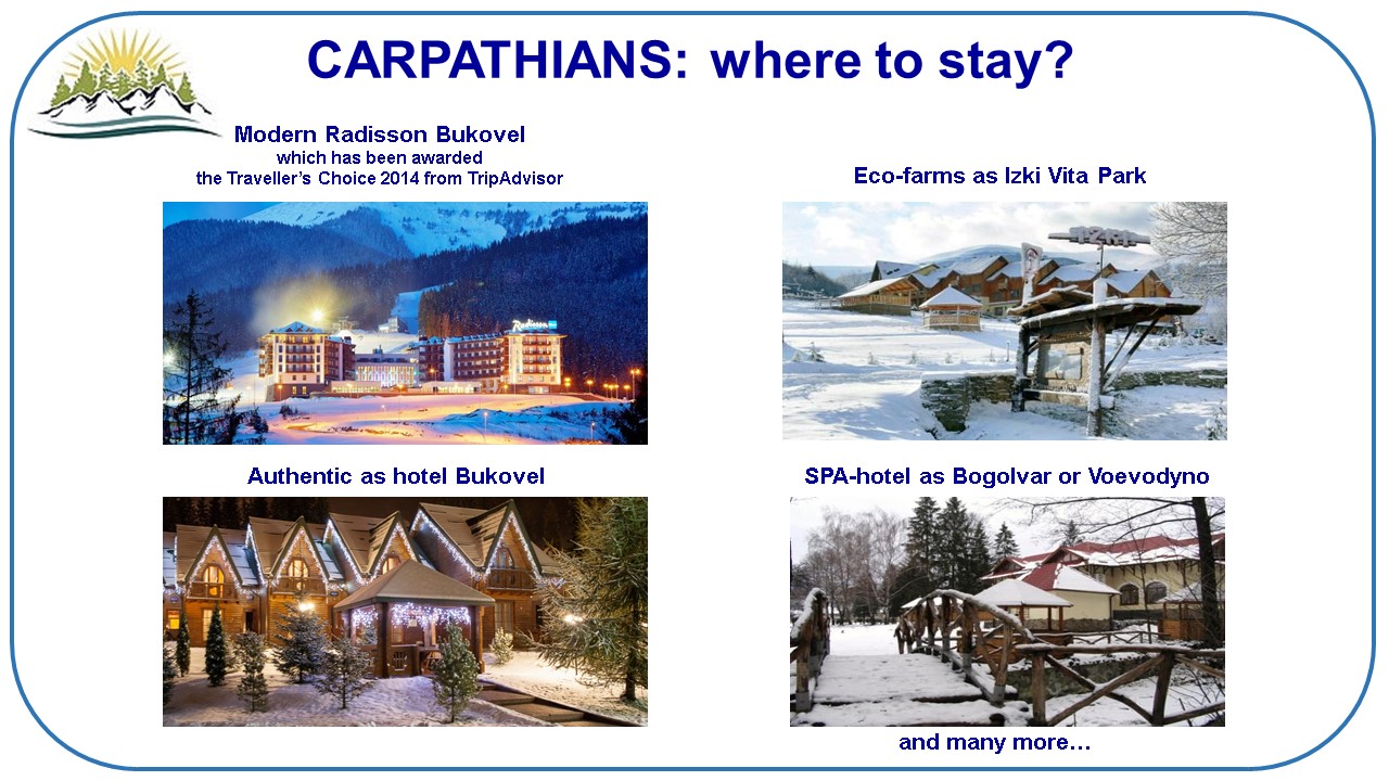 few MICE ideas for group travel to Carpathians (Ukraine)