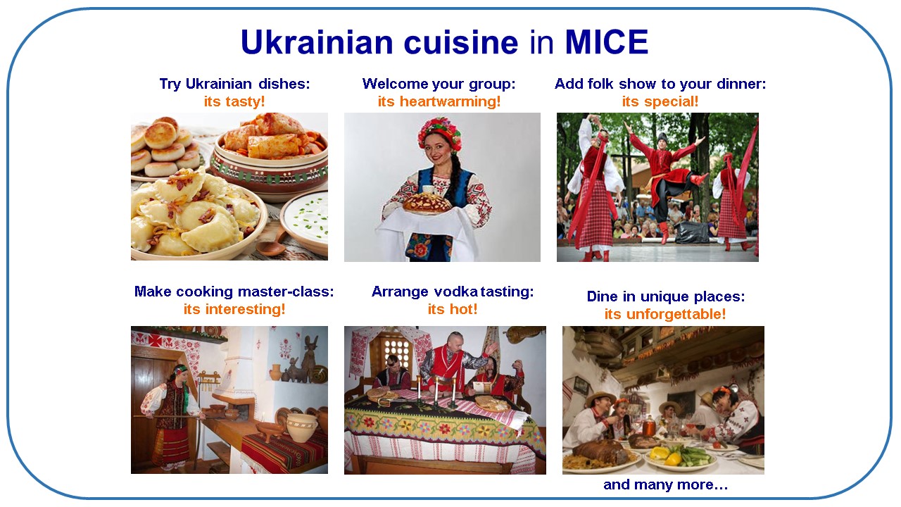 Ukrainian cuisine in MICE