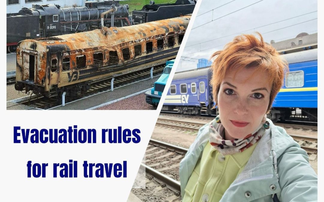 Evacuation: new satety measures for Ukrainian railway travel