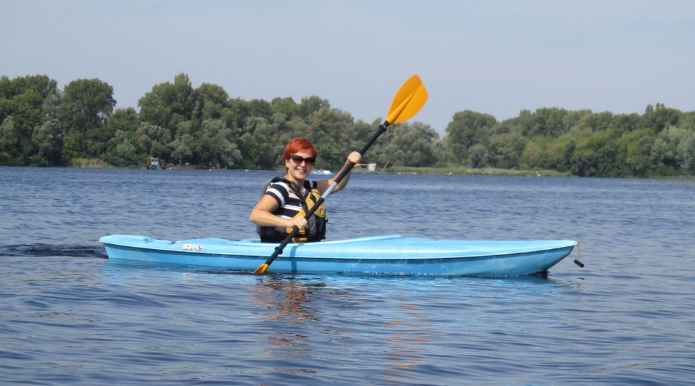  Kayaking in Kyiv (Ukraine)