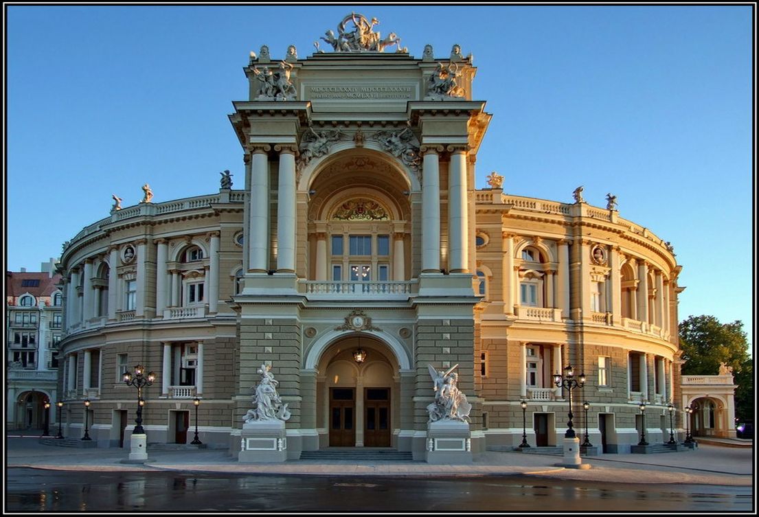 Opera house in Odessa