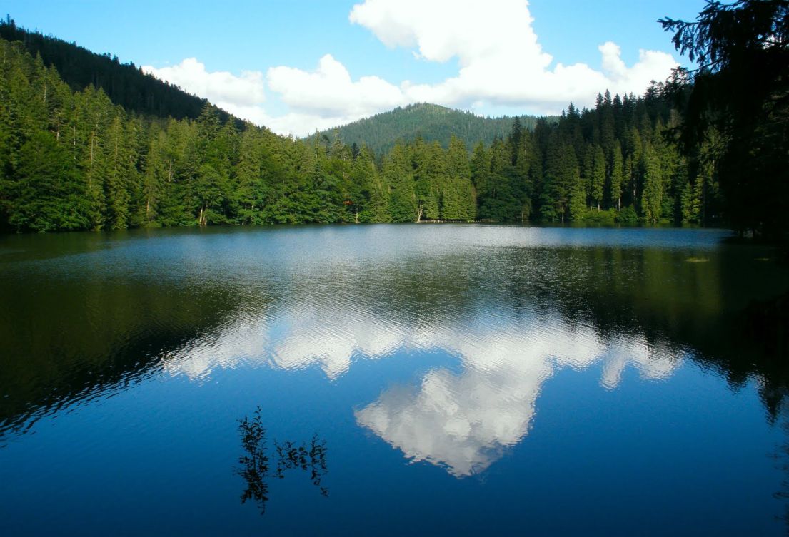 un paesaggio naturale molto vario